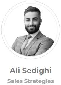 Ali Sedighi, Sales Strategist, Home Equity Loan Connector