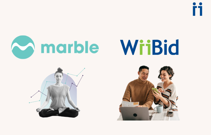 Wiibid Partners with Marble Financial to Help Users Get Better Rates and Educate on Financial Wellbeing.
